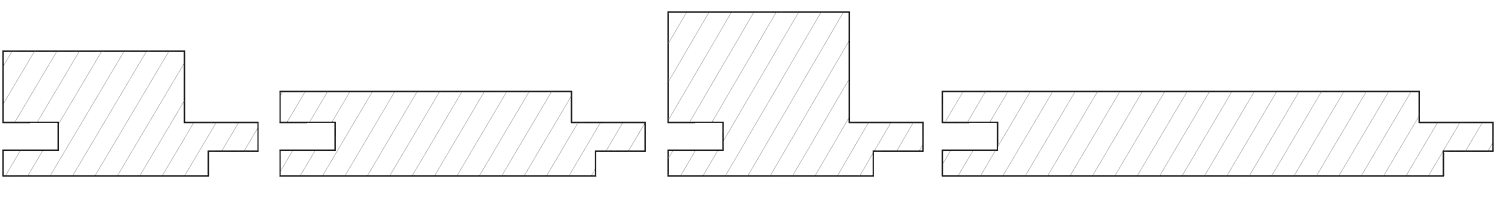 Muster Vario 3D Fichte - Natur